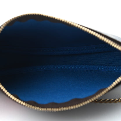 Louis Vuitton Monogram 2019 Christmas Animation Mini Venice Pochette Accessories Blue 4 of 4