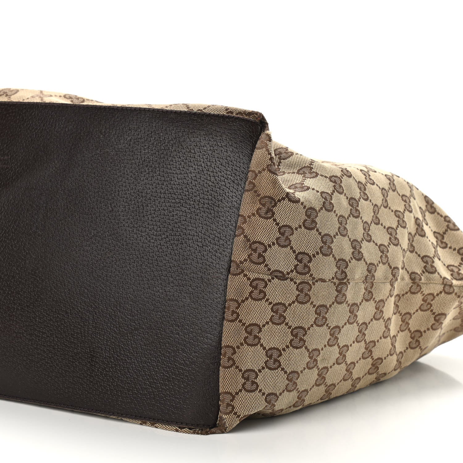 Gucci GG Monogram Large Web Handle Bucket Tote 6 of 17