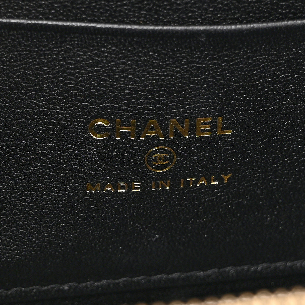 Chanel Lambskin Quilted Trendy Small Top Handle Vanity Case With Chain Black 7 of 12