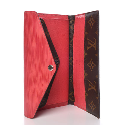 Louis Vuitton Monogram Epi Marie-Lou Long Wallet Coquelicot 5 of 8