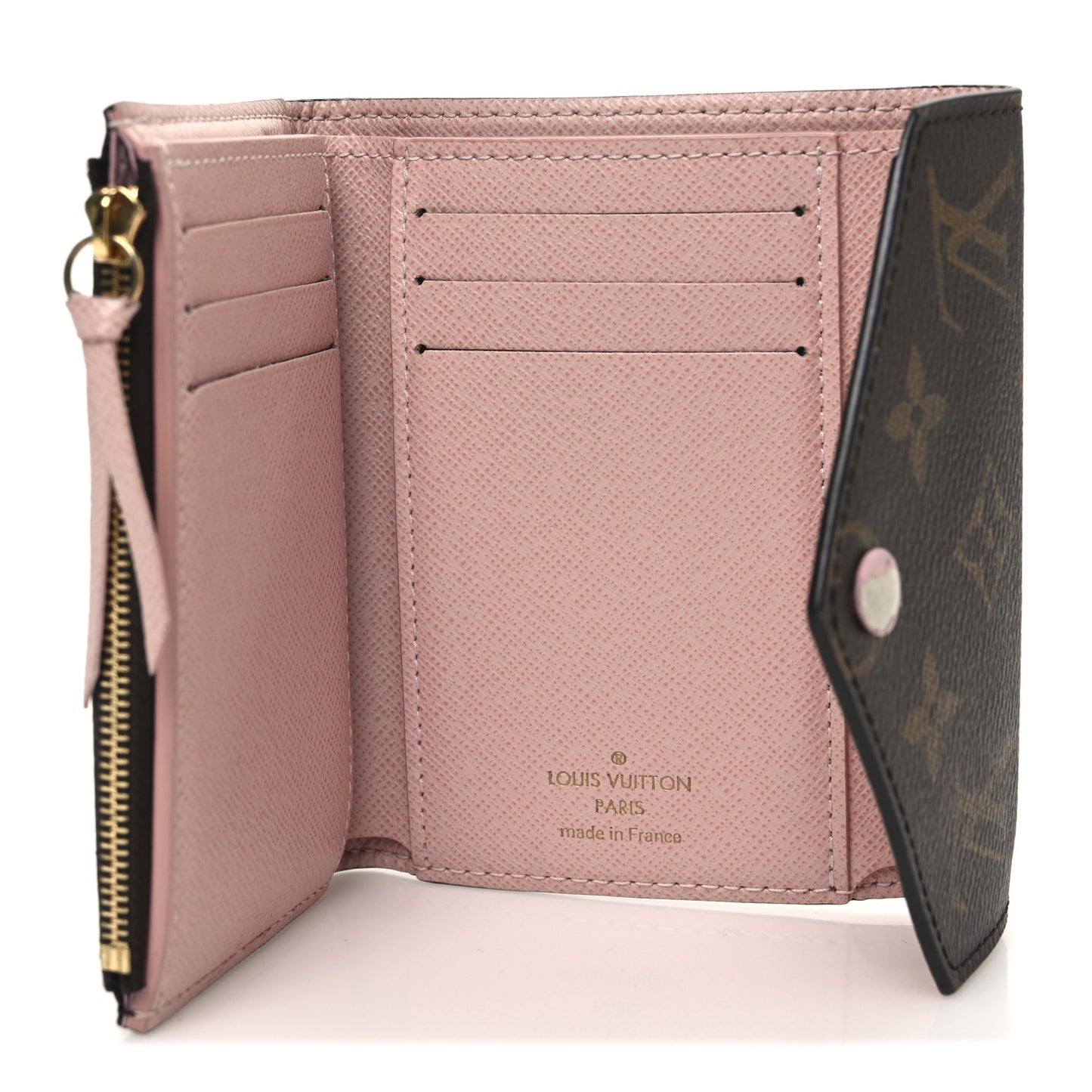 Monogram Victorine Wallet Rose Ballerine