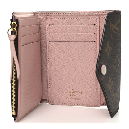 Louis Vuitton Monogram Victorine Wallet Rose Ballerine 5 of 7