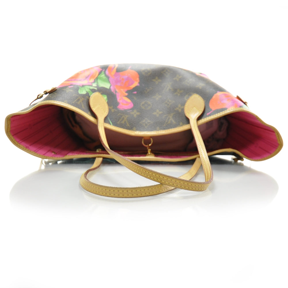 Monogram Roses Neverfull MM