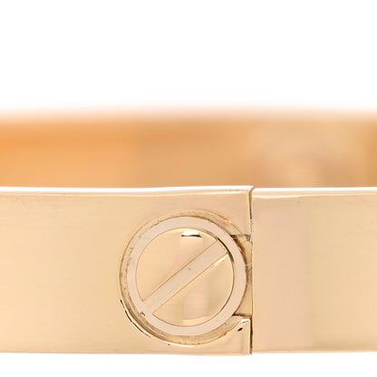 Cartier 18K Yellow Gold LOVE Bracelet 17 4 of 8