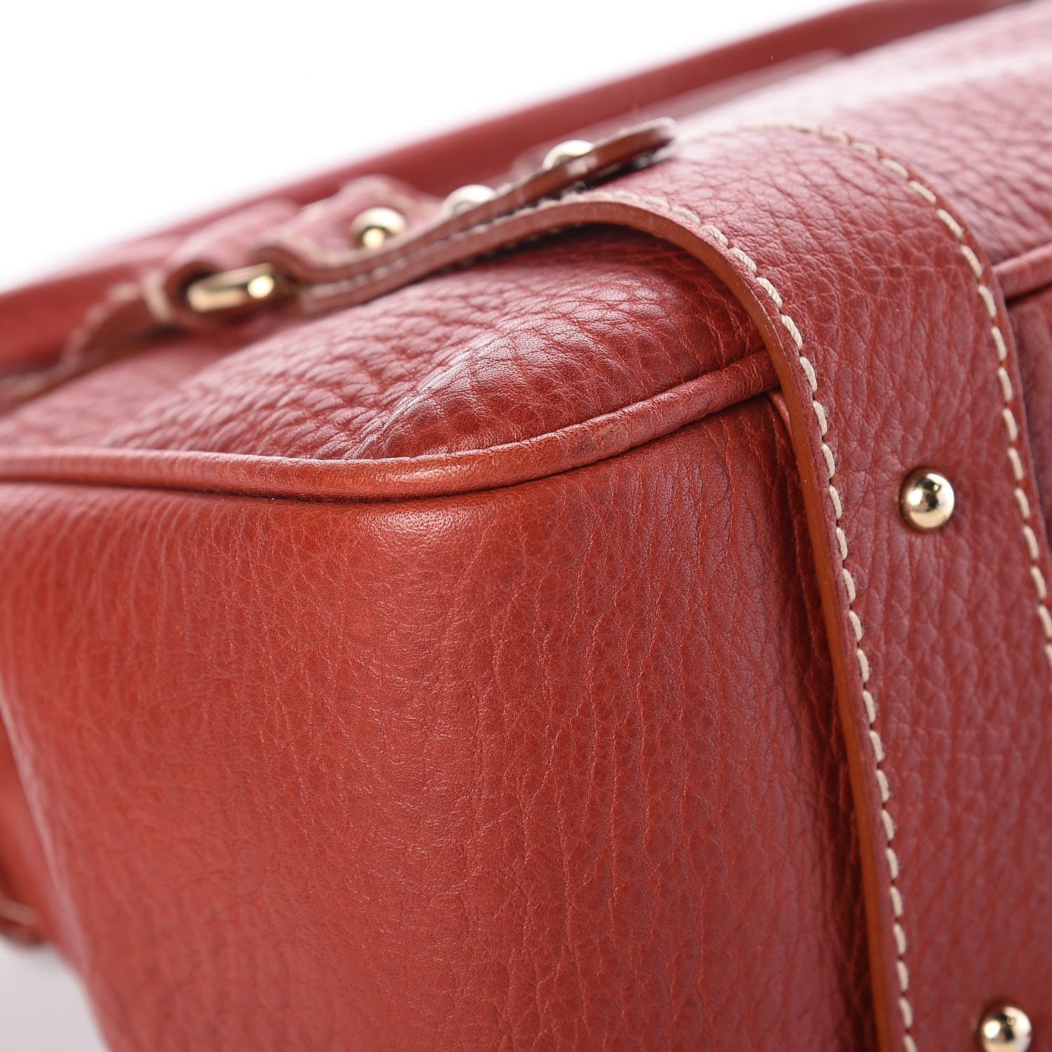 Dolce & Gabbana Calfskin Satchel Red 12 of 14