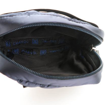 Chanel Nylon Quilted Sport Waist Bag Navy 6 of 6
