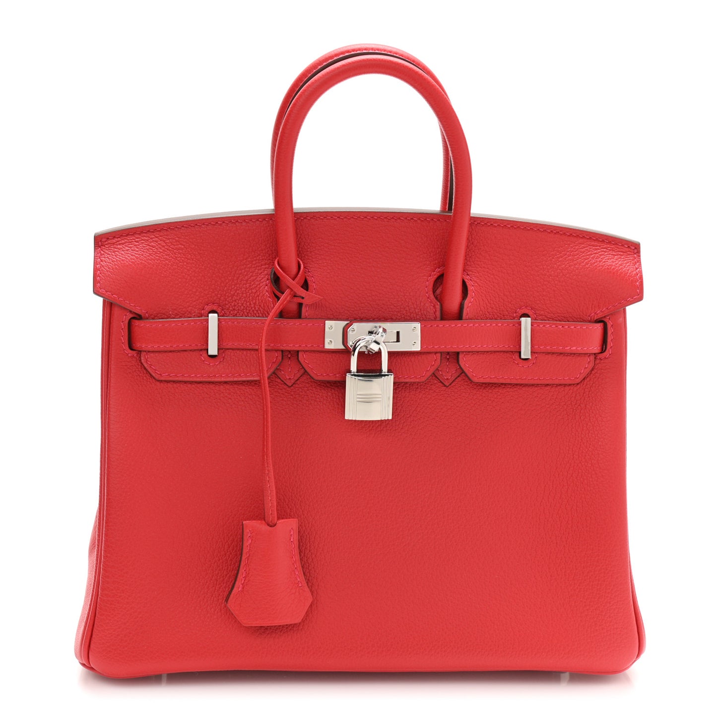 Taurillon Novillo Birkin 25 Geranium