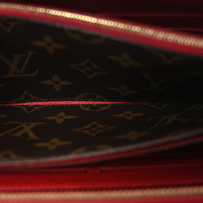Louis Vuitton Monogram Retiro Zippy Wallet Cherry 7 of 12