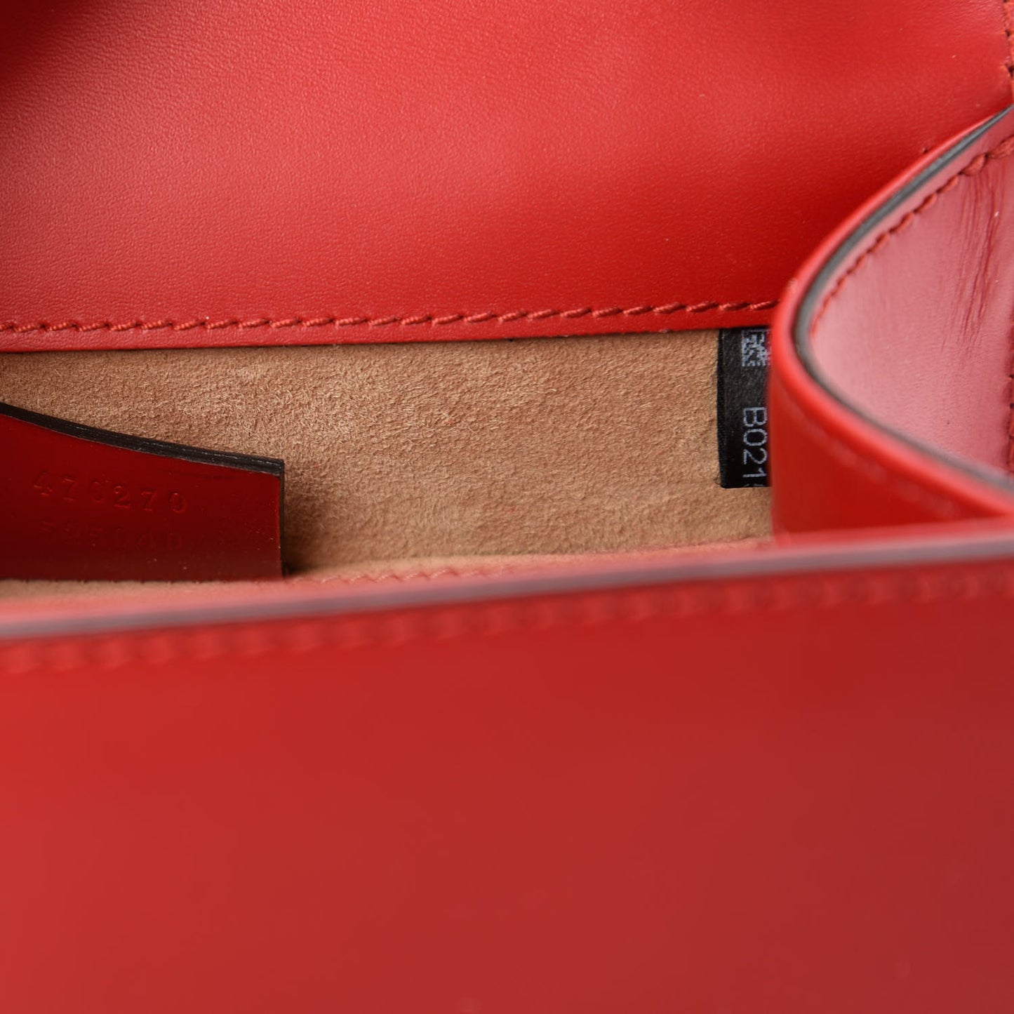 Calfskin Mini Sylvie Top Handle Bag Hibiscus Red