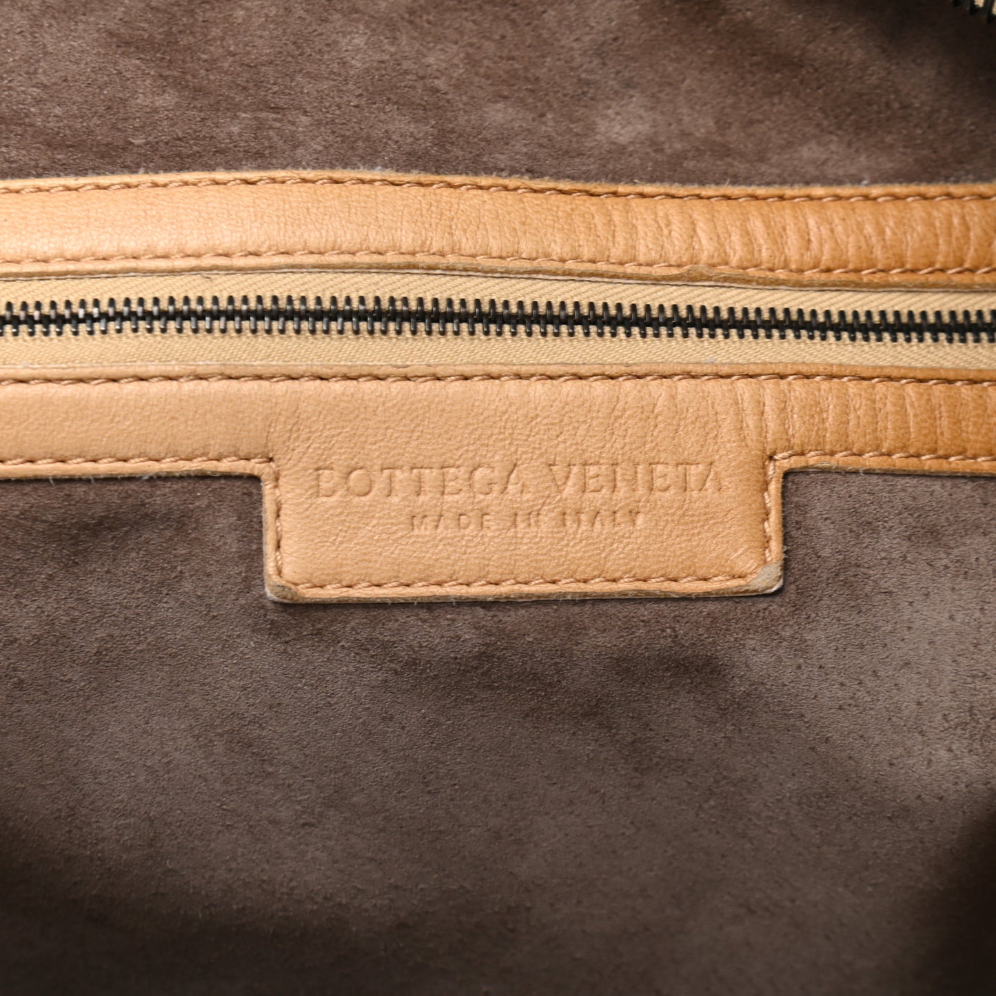 Nappa Intrecciato Maxi Nuvolato Veneta Hobo Paille