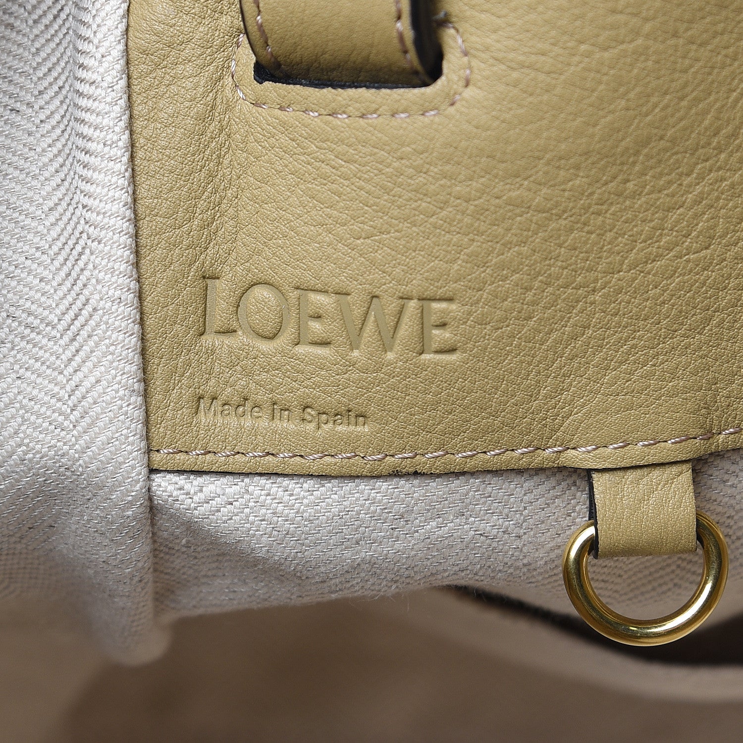 Loewe Suede Tapestry Small Hammock Shoulder Bag Multicolor 6 of 9