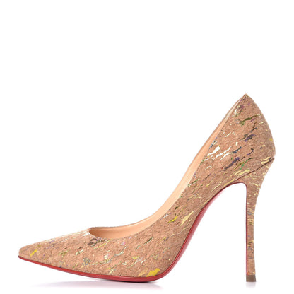 Christian Louboutin Liege Lame Decoltish 100 Pumps 36 Multicolor 1 of 7