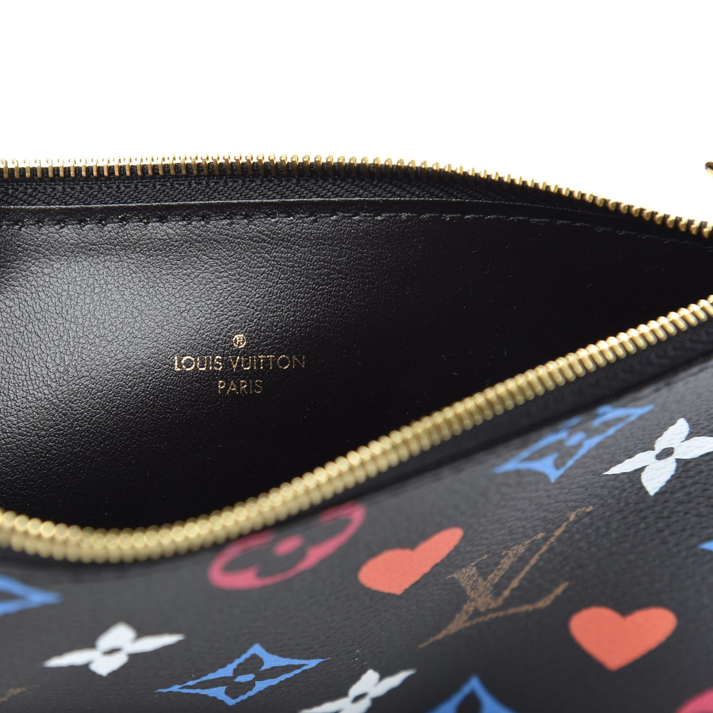 Game On Felicie Chain Wallet Zippered Insert Black
