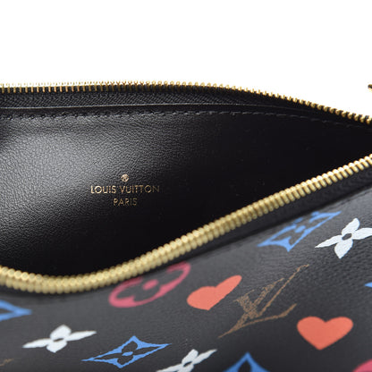 Louis Vuitton Game On Felicie Chain Wallet Zippered Insert Black 6 of 6