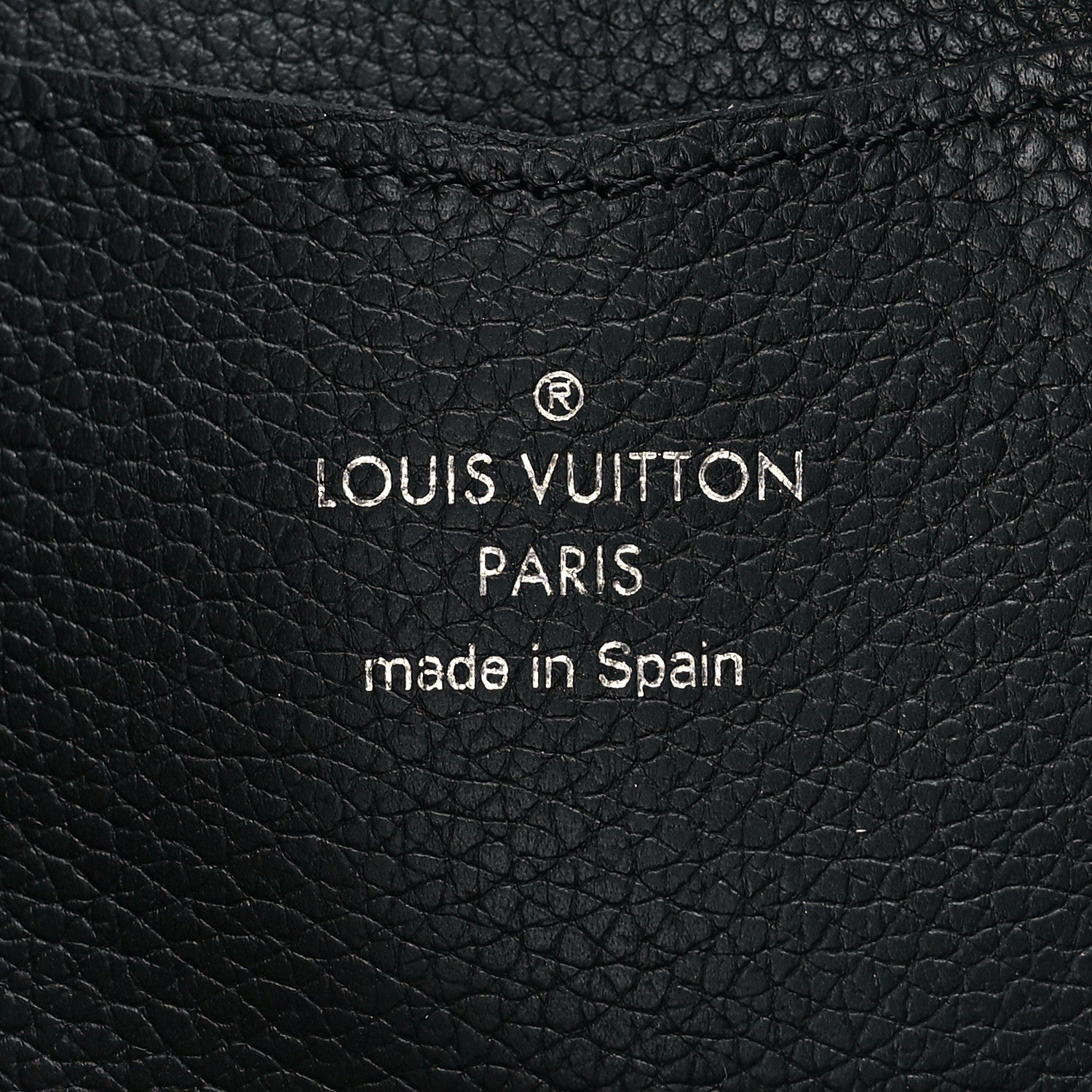 Louis Vuitton Calfskin Zippy Lockme Wallet Black 6 of 8