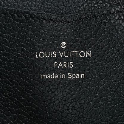 Louis Vuitton Calfskin Zippy Lockme Wallet Black 6 of 8