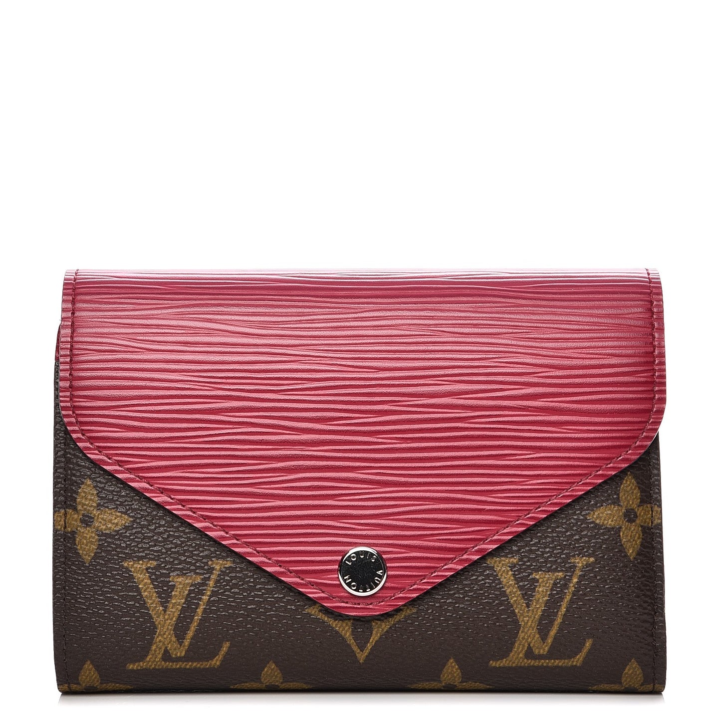 Marie Lou Compact Wallet Fuchsia