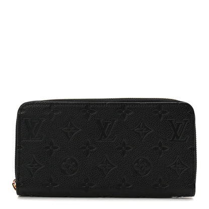 Louis Vuitton Empreinte Zippy Wallet Black 1 of 7
