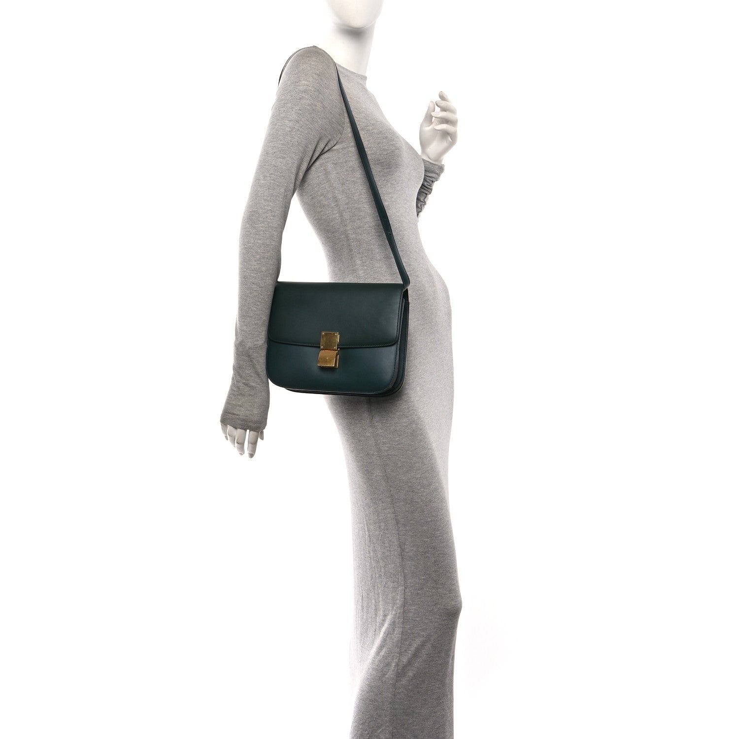 Celine Box Calfskin Medium Classic Box Flap Bag Amazone 2 of 11