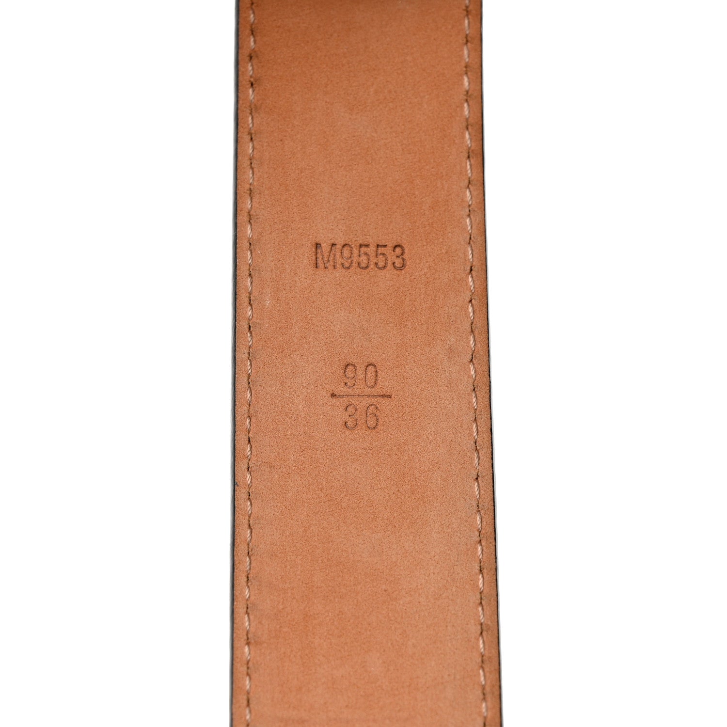 Louis Vuitton Epi 30mm LV Initiales Belt 90/36 Black 5 of 7