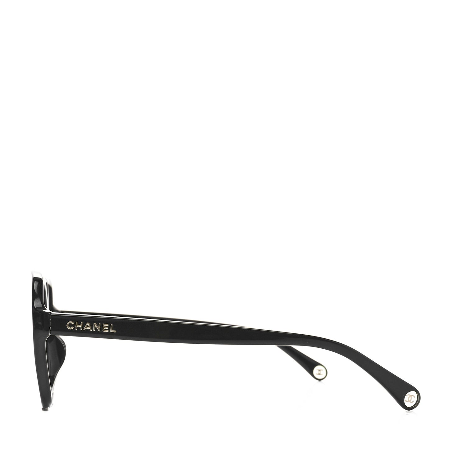 Acetate Square Sunglasses 5505-A Black