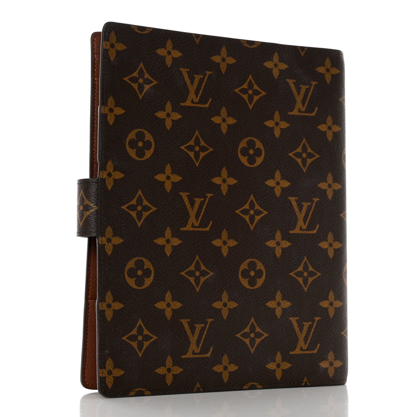 Monogram Large Ring Agenda Cover