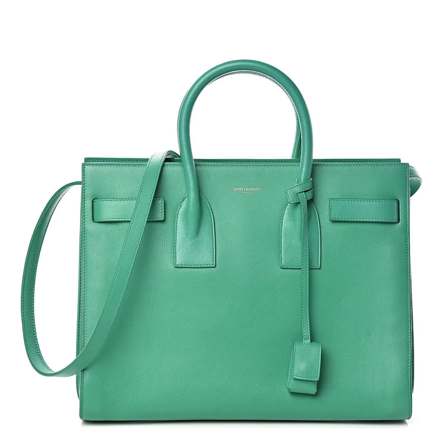 Saint Laurent Calfskin Small Sac De Jour Mint 1 of 9