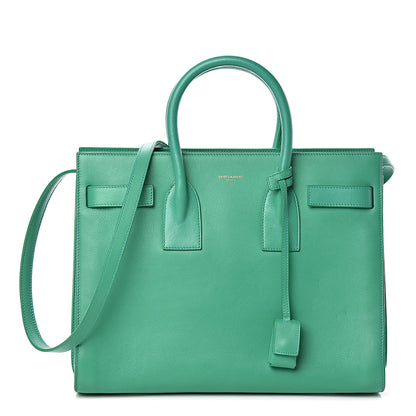 Saint Laurent Calfskin Small Sac De Jour Mint 1 of 9