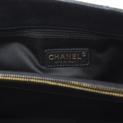 Chanel Caviar Quilted Grand Shopping Tote GST Black 5 of 11