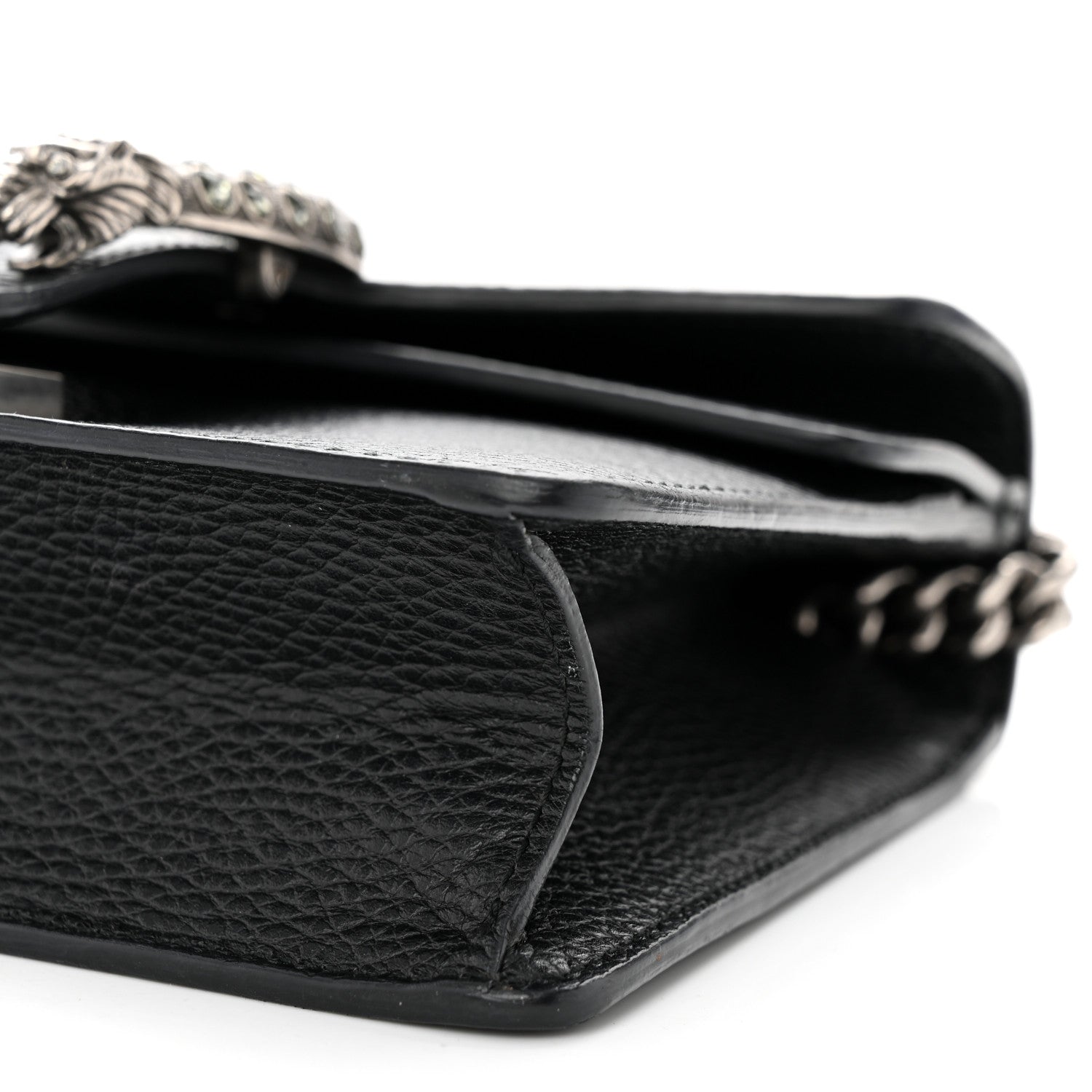 Gucci Calfskin Mini Dionysus Shoulder Bag Black 10 of 11