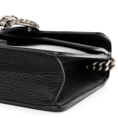 Gucci Calfskin Mini Dionysus Shoulder Bag Black 10 of 11