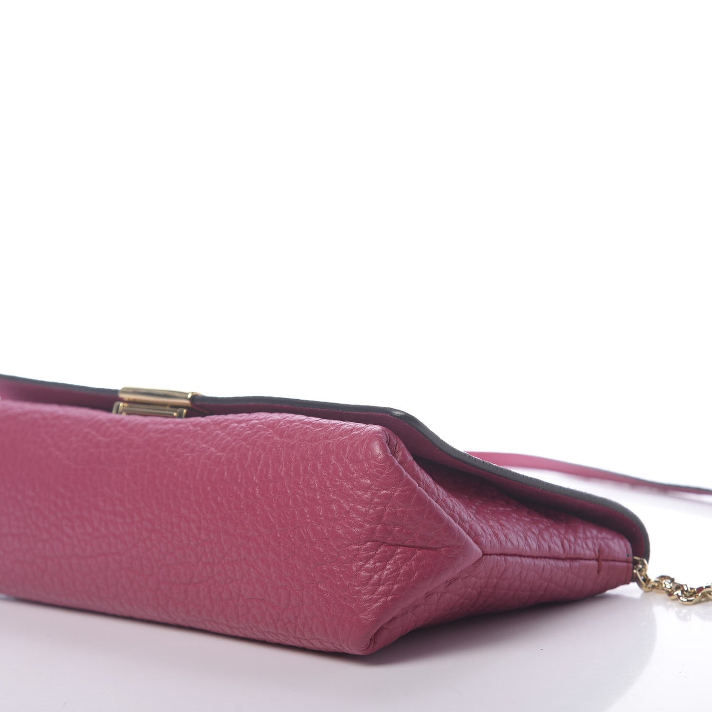 Signature Grain Medium Mildenhall Crossbody Bag Dark Plum