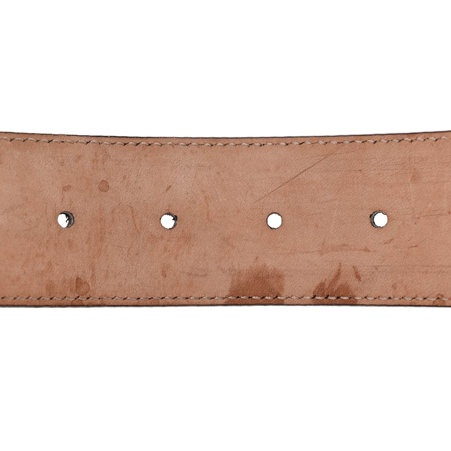 Monogram Interlocking G Belt 85 34 Dark Brown