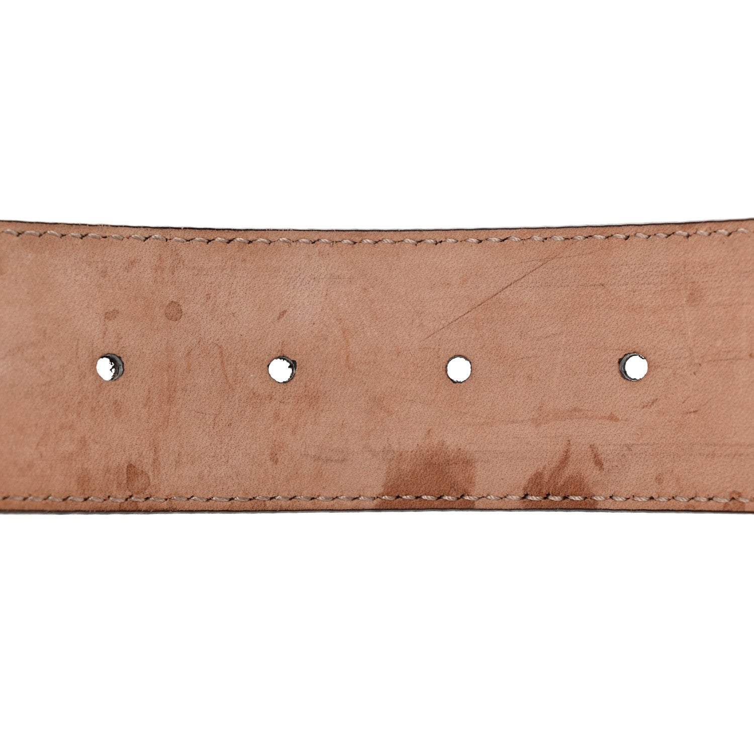 Gucci Monogram Interlocking G Belt 85 34 Dark Brown 6 of 11