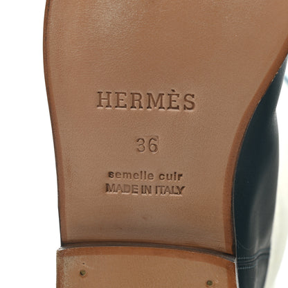 Hermes Box Canvas Kelly Jumping Boots 36 Colvert 6 of 6