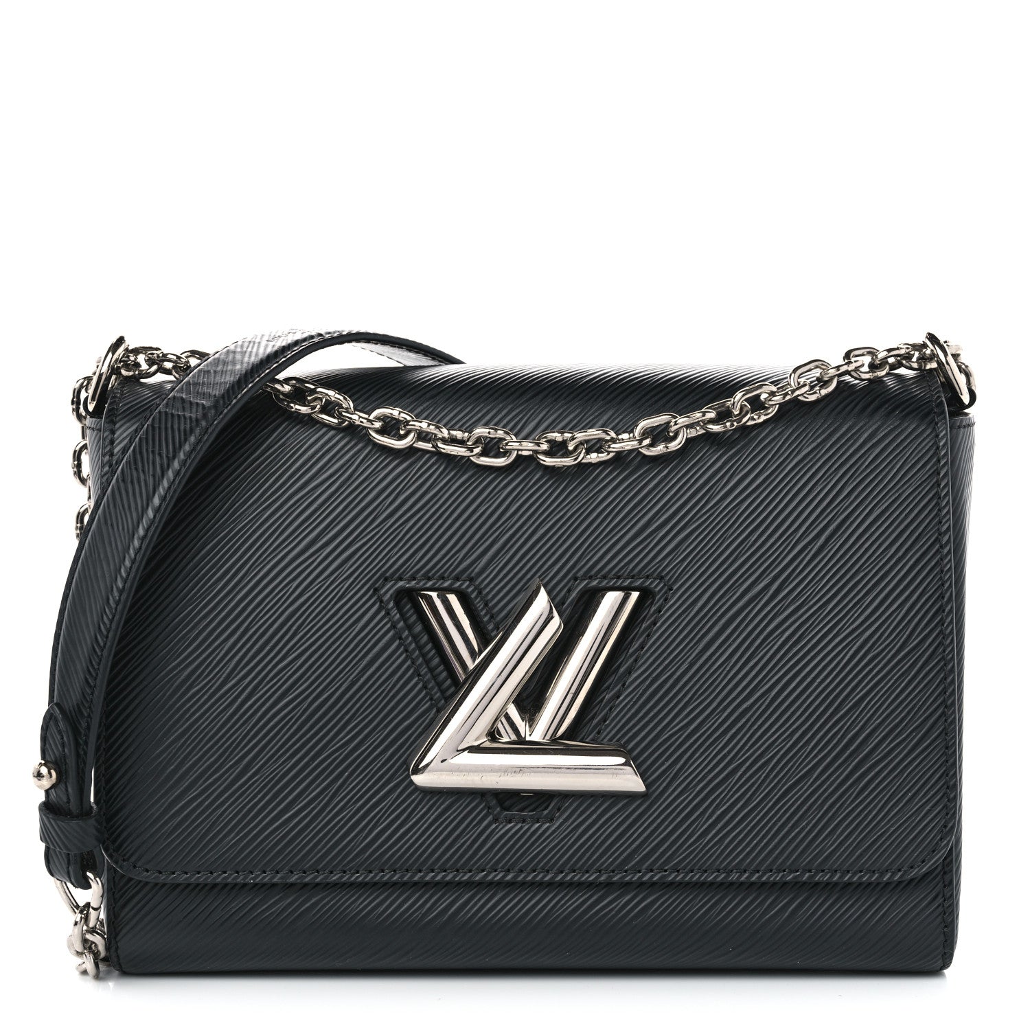 Louis Vuitton Epi Twist Shoulder Bag MM Black 1 of 11