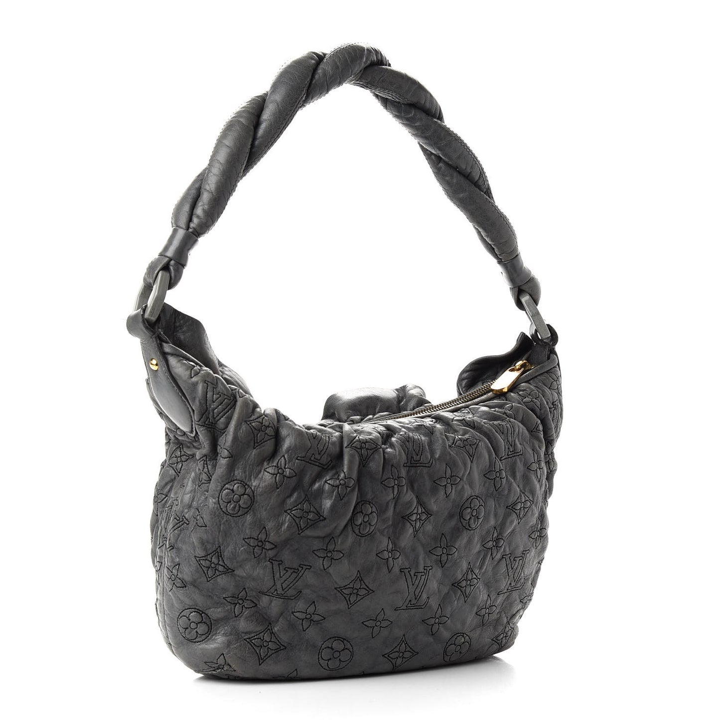 Lambskin Olympe Nimbus PM Anthracite