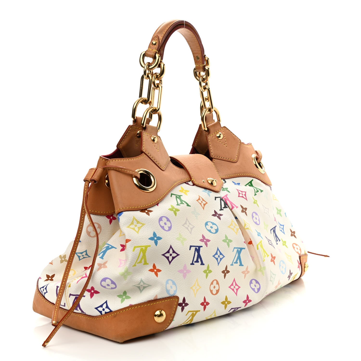 Louis Vuitton Monogram Multicolor Ursula White 3 of 9