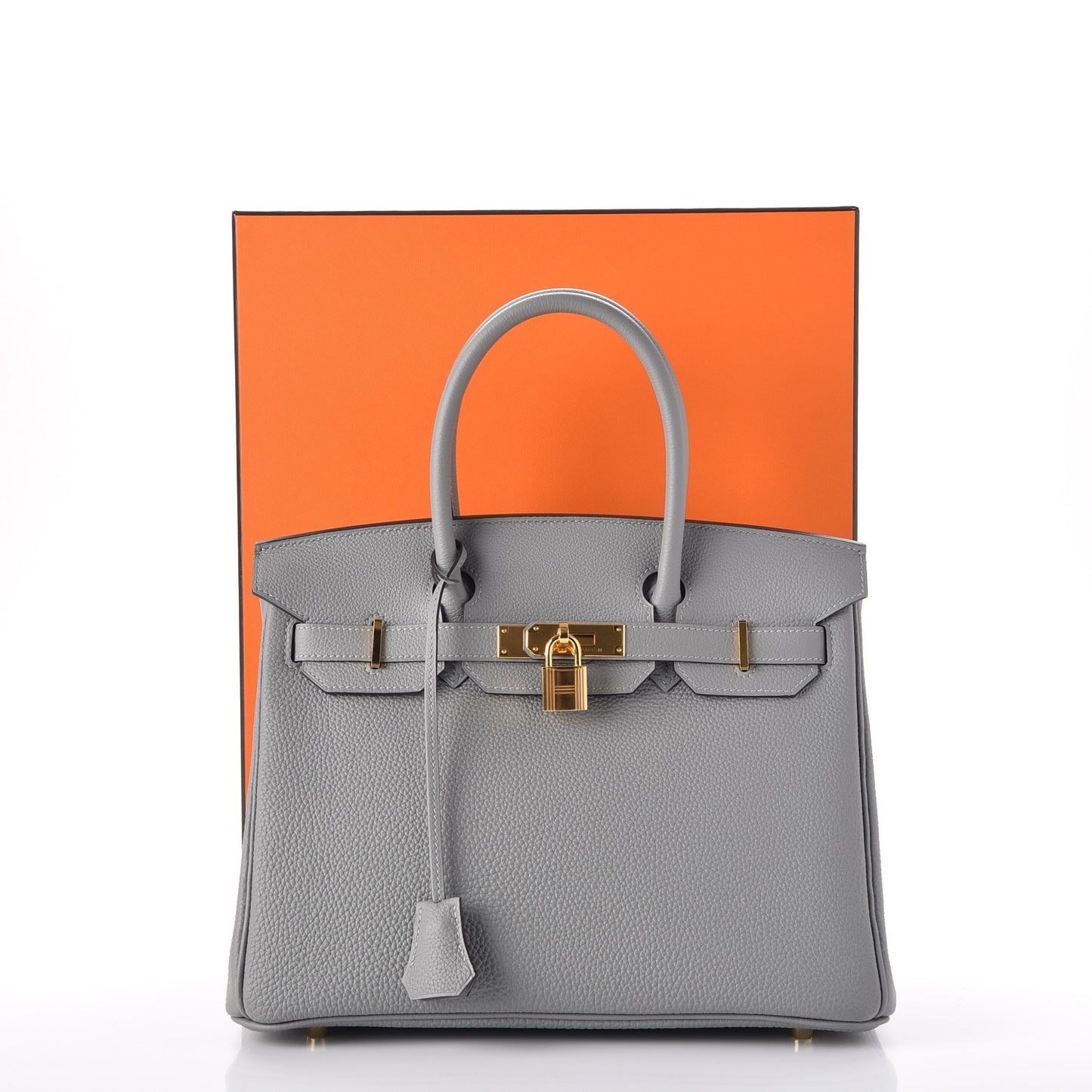 Togo Birkin 30 Gris Mouette