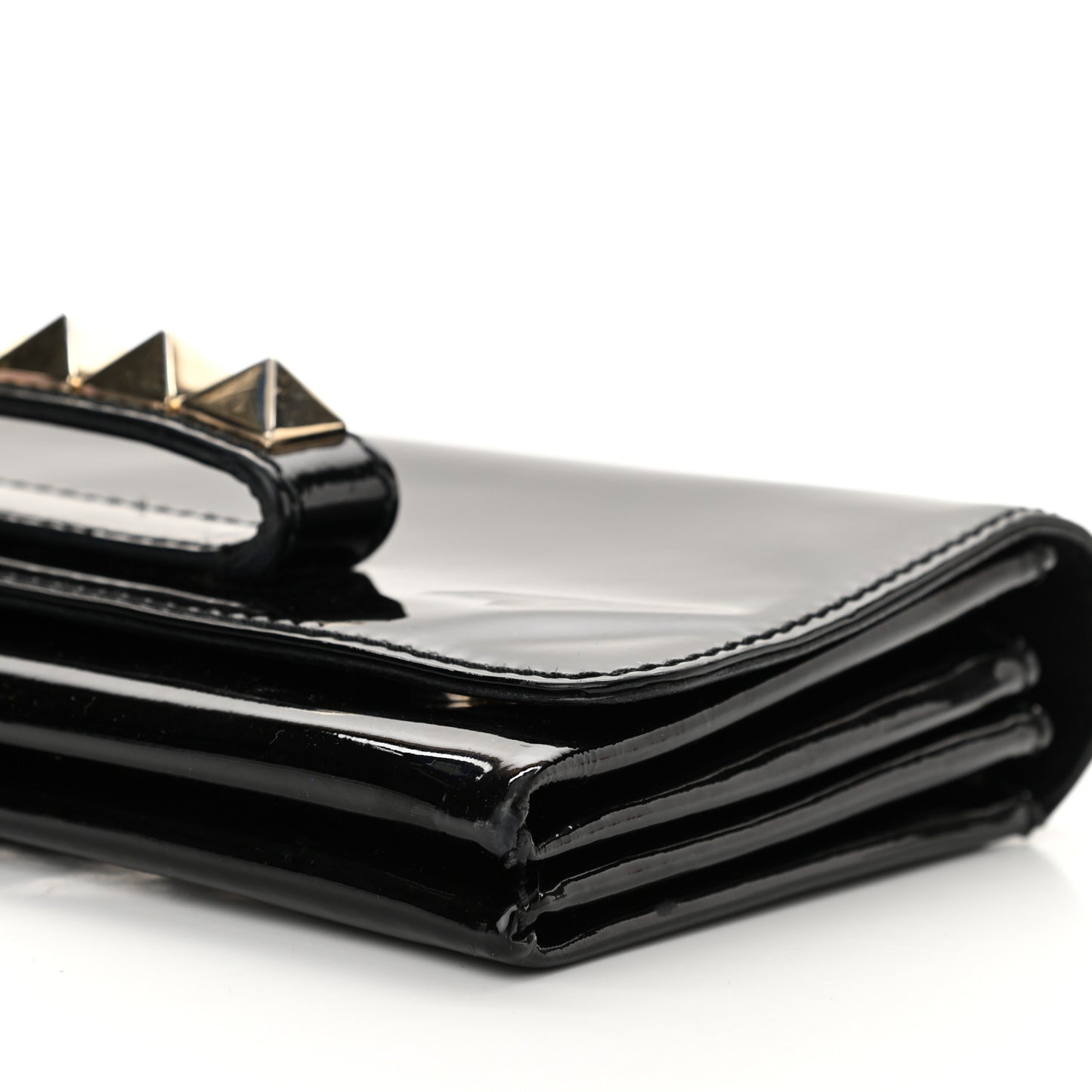 Patent Va Va Voom Shoulder Bag Black