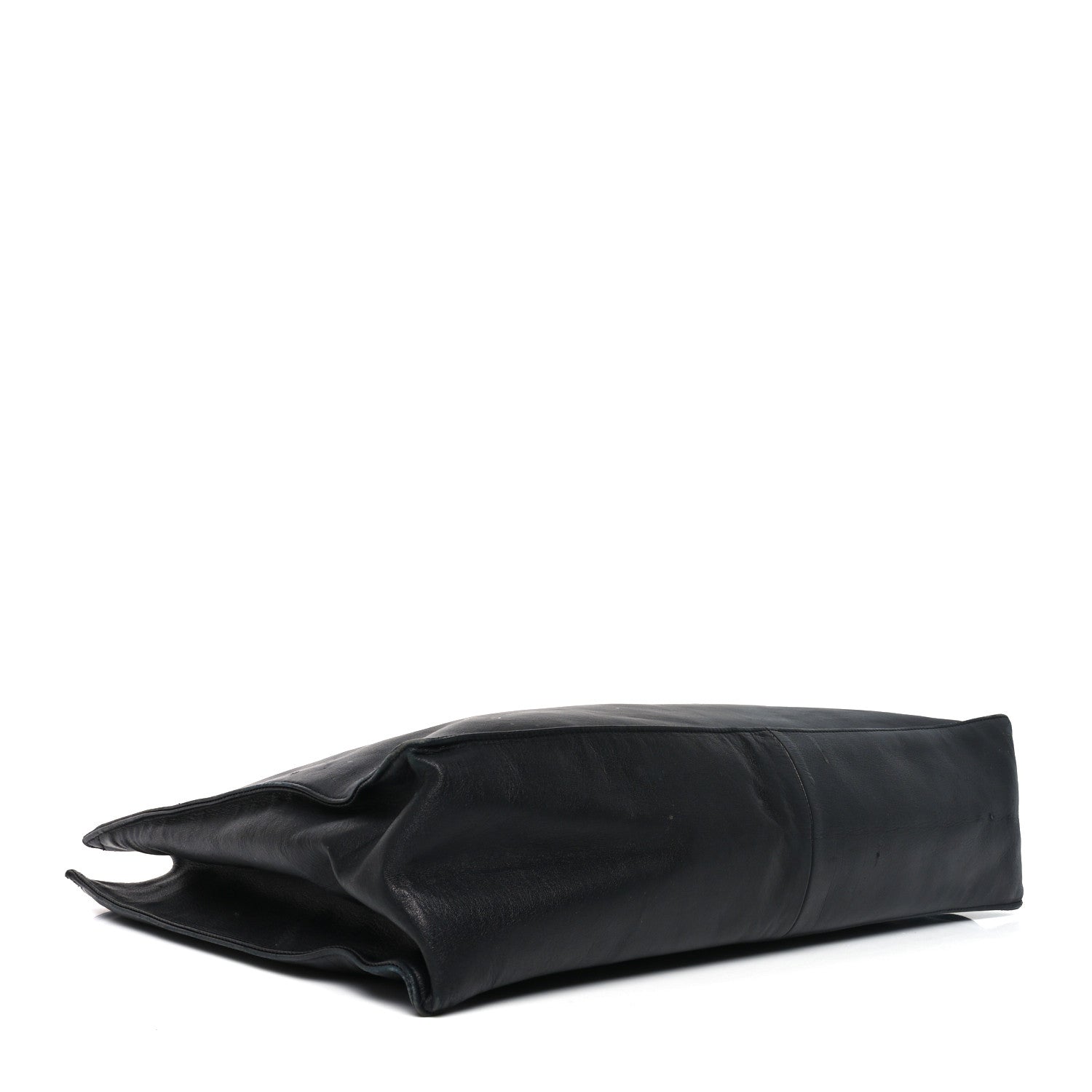 Chanel Lambskin CC Tote Black 4 of 12