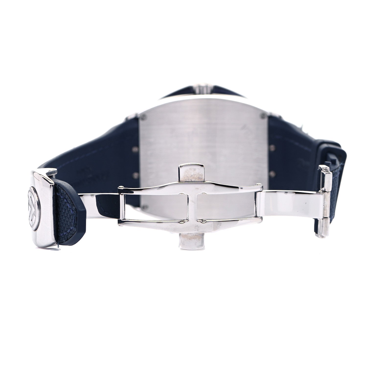 Franck Muller Stainless Steel Fabric Rubber 41mm Vanguard Yachting Automatic Watch Blue V41SCDTACBL 5 of 9