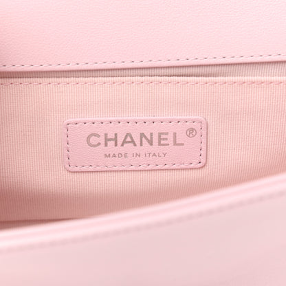 Chanel Calfskin Quilted Small Boy Flap Light Pink 6 of 10