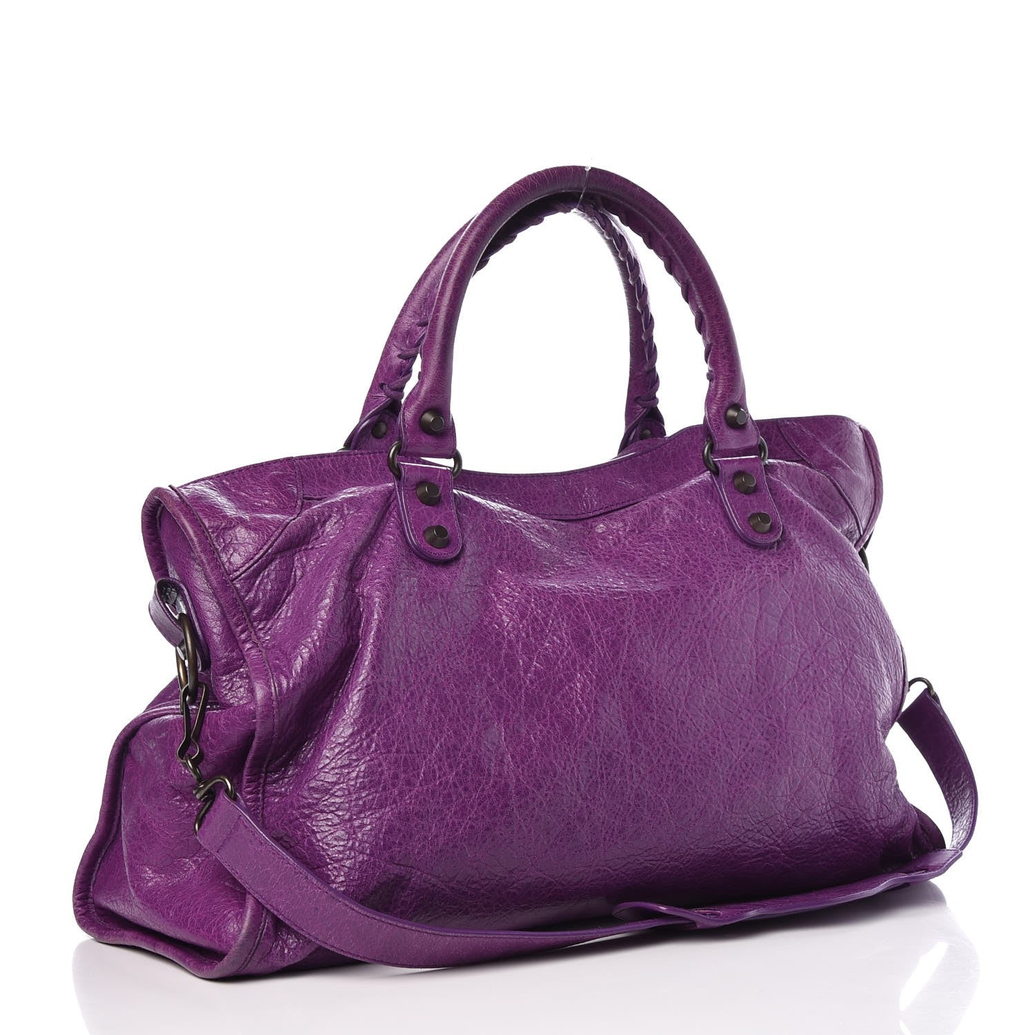 Balenciaga Agneau Classic Hardware City Ultraviolet 4 of 12