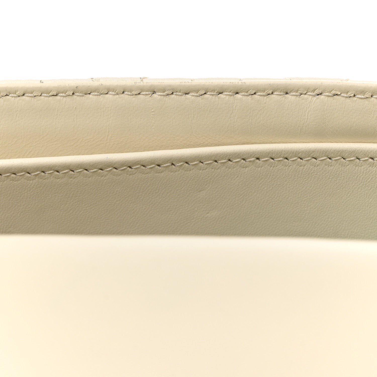 Christian Dior Supple Calfskin Cannage Medium Caro Bag Ivory 13 of 15
