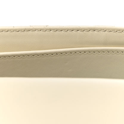 Christian Dior Supple Calfskin Cannage Medium Caro Bag Ivory 13 of 15