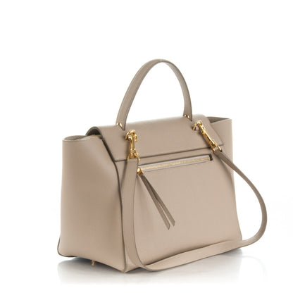 Celine Grained Calfskin Mini Belt Bag Light Taupe 4 of 13