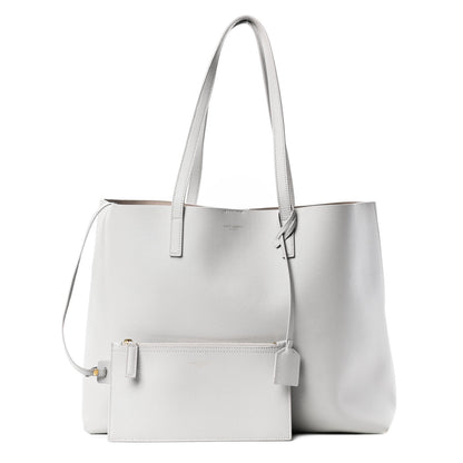 Saint Laurent Calfskin Large Shopping Tote Granite 1 of 4