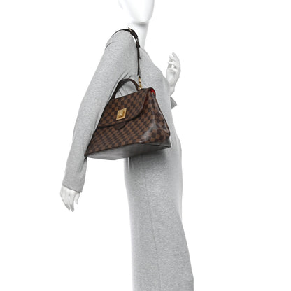 Louis Vuitton Damier Ebene Bergamo MM 2 of 11