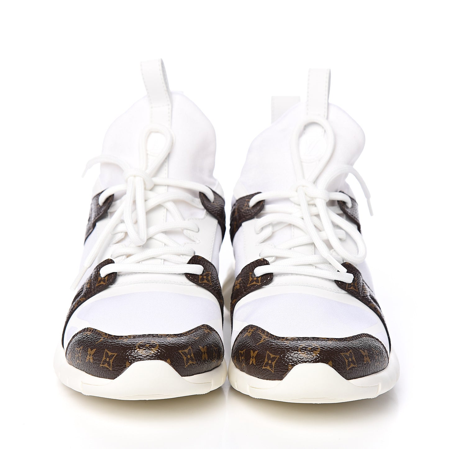 Technical Nylon Monogram Rubber Aftergame Sneakers 37